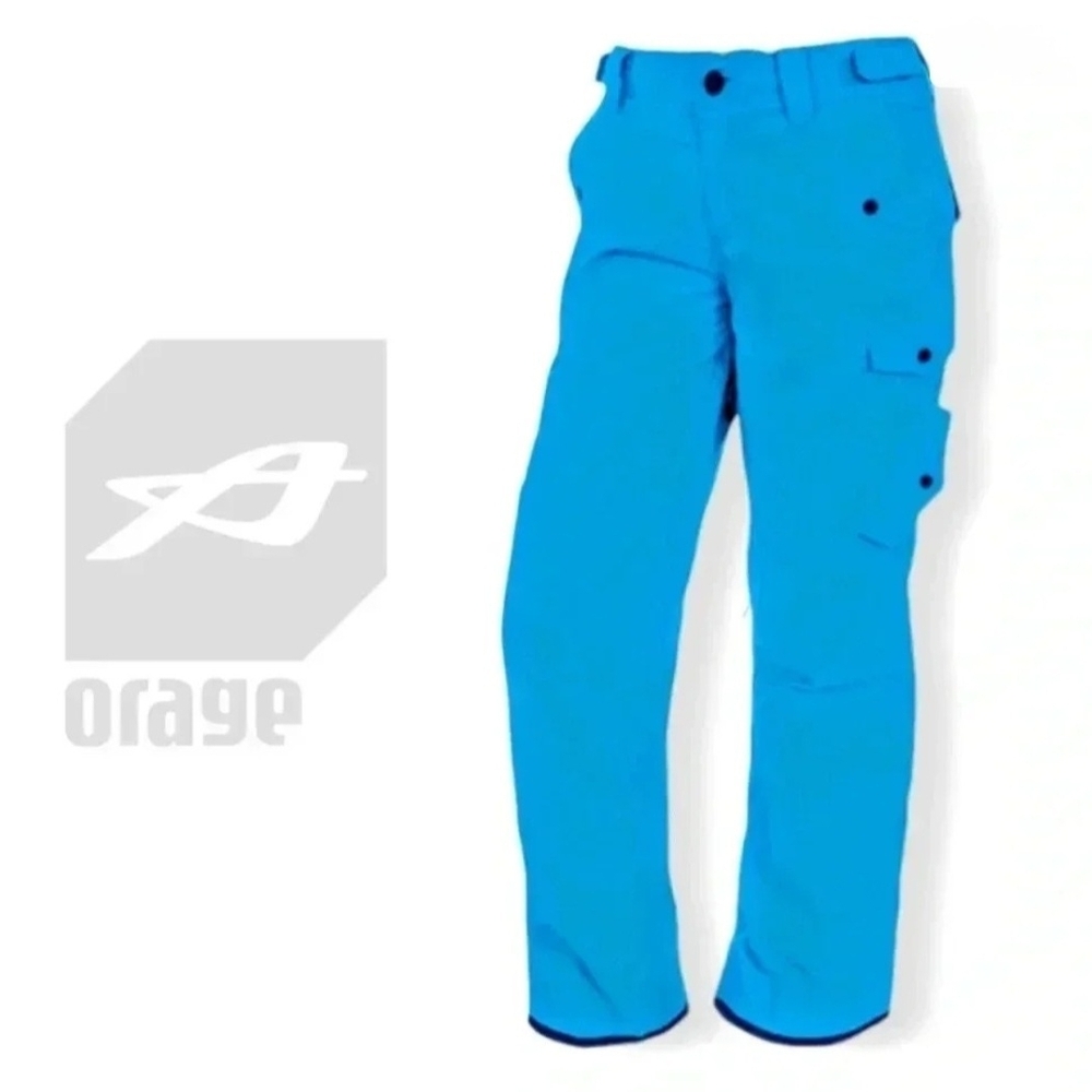 Orage Women's Vibrant Blue Ski Snowboard Snow Pants
